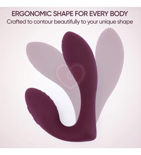 Вибратор с пультом Selove DuoFlex фиолетовый фото 8