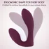 Вибратор с пультом Selove DuoFlex фиолетовый фото 8