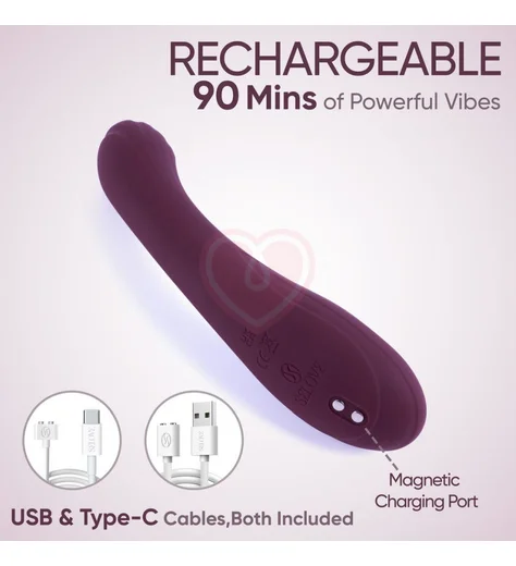 Вибратор Selove CurveRush фиолетовый фото 6