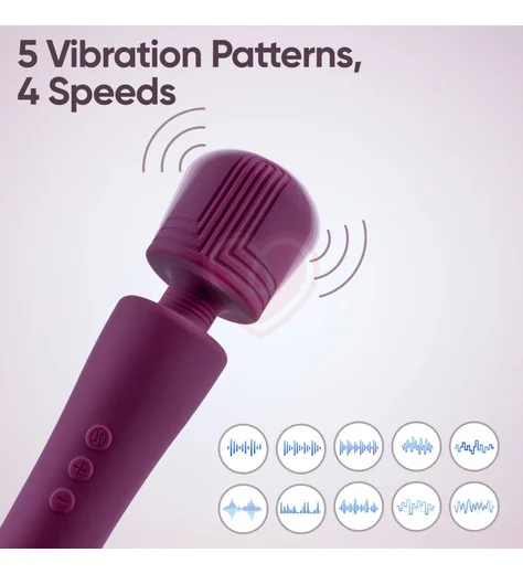 Массажёр Selove PulseWand фиолетовый фото 3