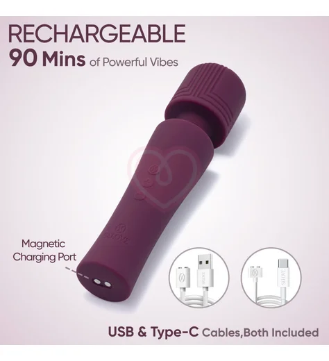 Массажёр Selove PulseWand фиолетовый фото 5