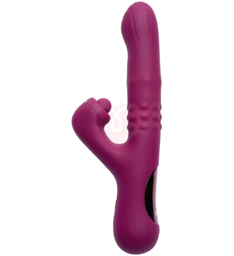 Вибратор со стимуляцией зоны G Selove ComePlay фиолетовый фото 1