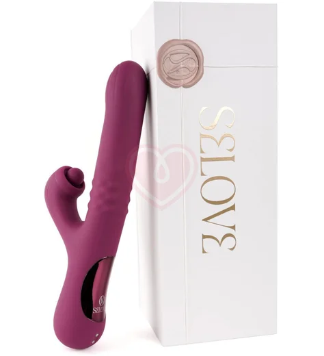 Вибратор со стимуляцией зоны G Selove ComePlay фиолетовый фото 9