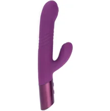 Вибратор со стимуляцией зоны G Selove Thrusty фиолетовый