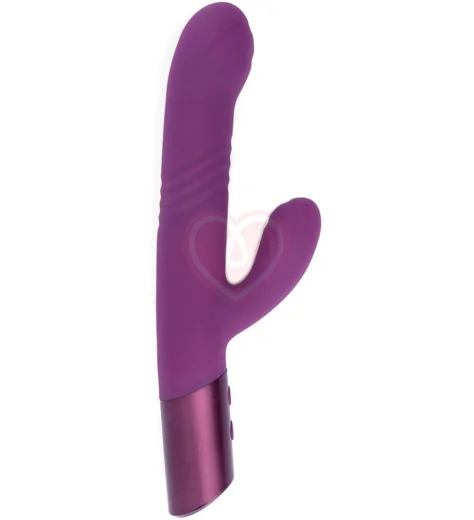 Вибратор со стимуляцией зоны G Selove Thrusty фиолетовый фото 1