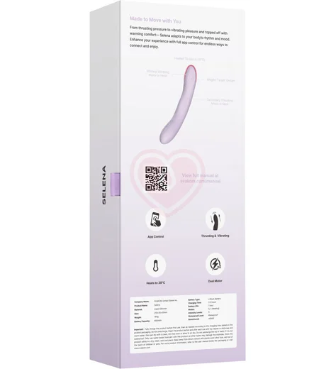 Вибратор для точки G Svakom Selena сиреневый фото 7