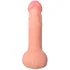 Реалистичный вибратор на присоске с пультом RealStick Elite Vibro 19 см телесный фото 2