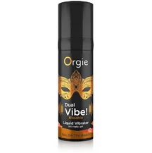 Гель для орального секса с эффектом вибрации Orgie Dual Vibe Секс на пляже 15 мл