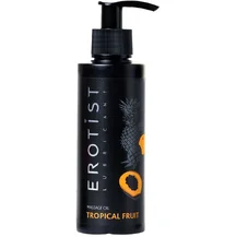 Съедобное массажное масло Erotist Tropical Fruit со вкусом тропических фруктов 150 мл