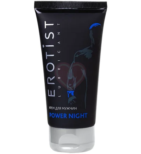 Мужской крем Erotist Power Night для повышения потенции 50 мл фото 1