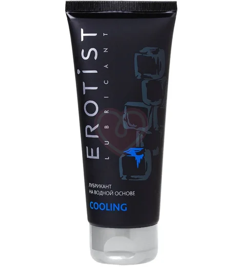 Лубрикант на водной основе с охлаждающим эффектом Erotist Cooling 100 мл фото 1
