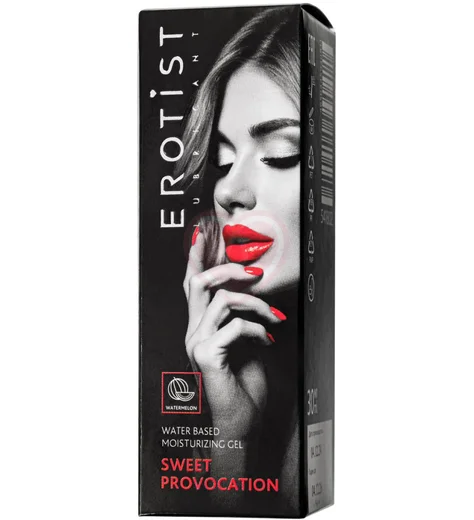 Съедобный лубрикант Erotist Sweet Provocation Watermelon арбуз 30 мл фото 4