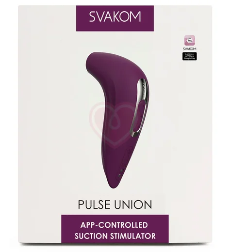 Вакуумный клиторальный стимулятор Svakom Pulse Union с приложением фото 2