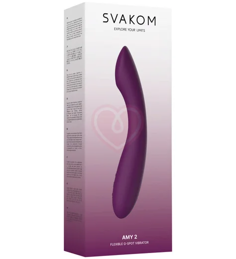 Вибратор Svakom Amy 2 для зоны G фиолетовый фото 5