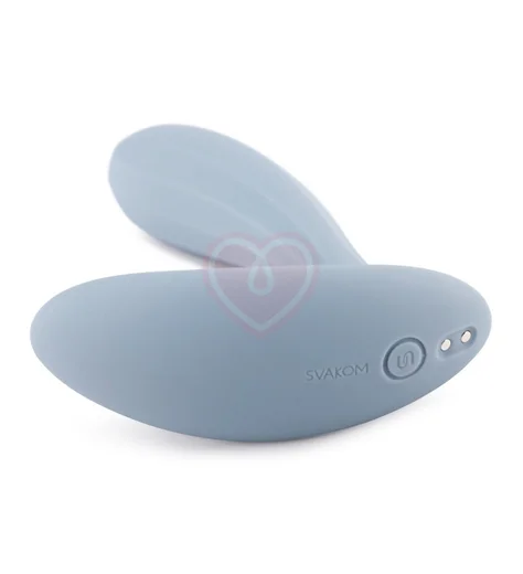 Вибратор Svakom Erica с управлением от приложения голубой фото 2