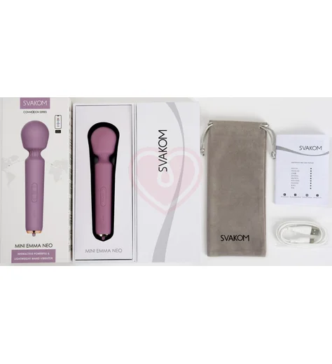 Мини вибромассажер Svakom Mini Emma Neo 2 розовый фото 11
