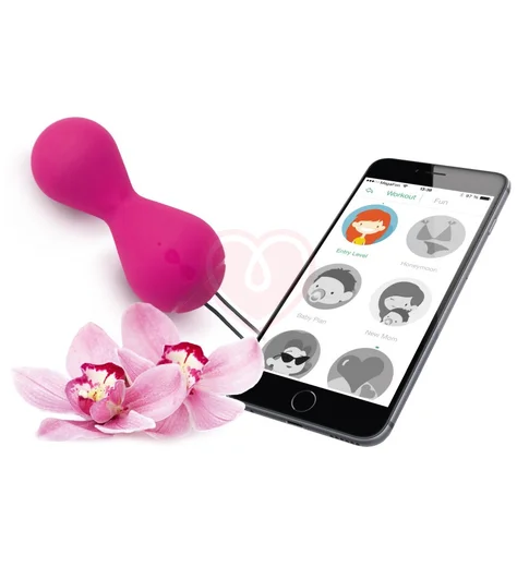 Тренажёр Кегеля Gvibe Gballs 2 App розовый фото 6