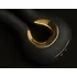 Вибратор с золотым покрытием Gvibe Mini Gold чёрный фото 2