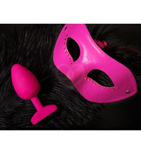 Анальная пробка с вибрацией Gvibe Gplug Bioskin розовая фото 6