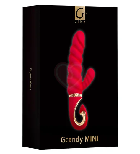 Рельефный вибратор Gvibe Gcandy Mini с кончиком для стимуляции клитора фото 2