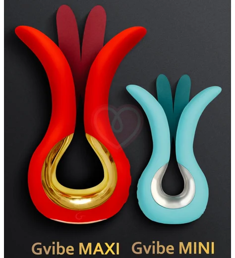 Вибратор Gvibe Maxi красный фото 3