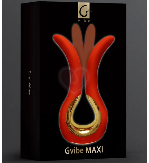Вибратор Gvibe Maxi красный фото 5