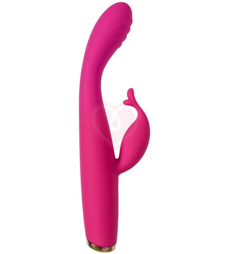 Вибратор-кролик со стимуляцией зоны G Let it G G-Hawker розовый фото 1