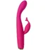 Вибратор-кролик со стимуляцией зоны G Let it G G-Hawker розовый фото 1
