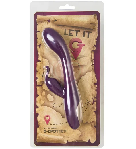 Вибратор-кролик со стимуляцией зоны G Let it G G-Spotter фиолетовый фото 6