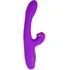 Вибратор-кролик с вакуумной стимуляцией клитора и язычком для зоны G Jos Pitti фиолетовый фото 2