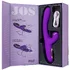Вибратор-кролик с вакуумной стимуляцией клитора и язычком для зоны G Jos Pitti фиолетовый фото 7
