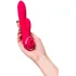 Многофункциональный вибратор-кролик с вакуумно-волновой стимуляцией Jos Doobl розовый фото 5