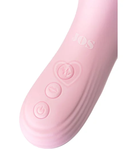 Вибратор-кролик с ласкающим язычком Jos Orali розовый фото 9
