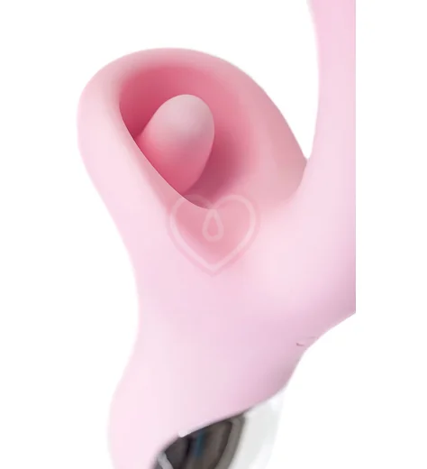 Вибратор-кролик с ласкающим язычком Jos Orali розовый фото 10