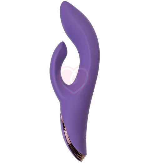 Вибратор-кролик с манящими движениями Jos Fingie фиолетовый фото 1