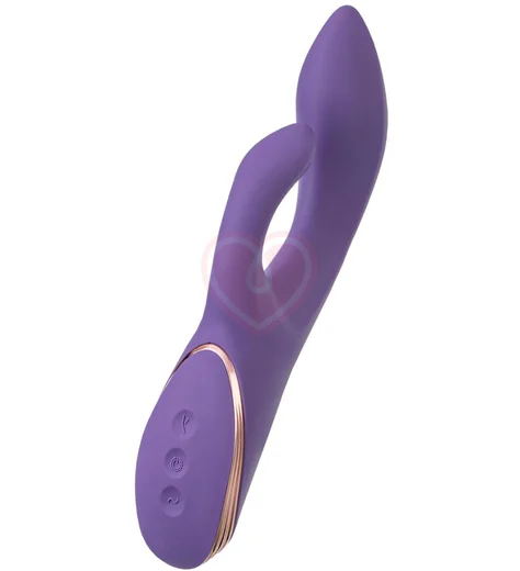 Вибратор-кролик с манящими движениями Jos Fingie фиолетовый фото 5