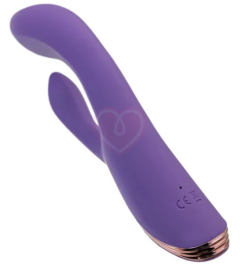 Вибратор-кролик с манящими движениями Jos Fingie фиолетовый фото 6