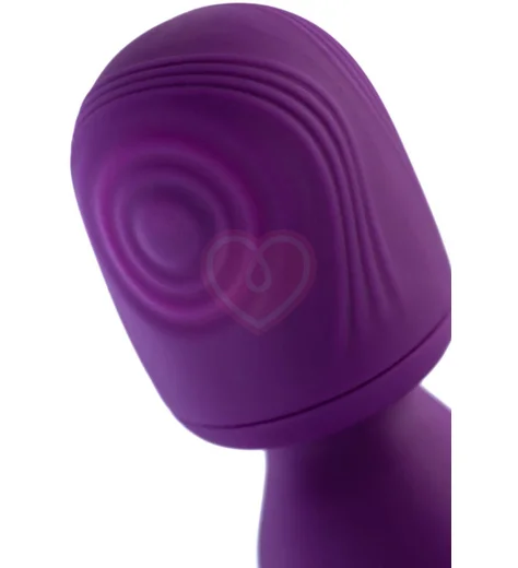 Вибратор с вакуумно-волновой стимуляцией Jos Kisom фиолетовый фото 7