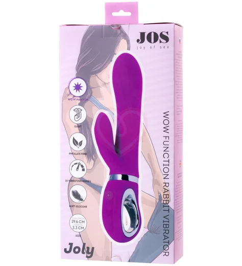 Вибратор-кролик с Wow-режимом Jos Joly фиолетовый фото 7