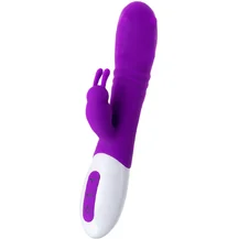 Вибратор-кролик с пульсирующими шариками Jos Taty фиолетовый