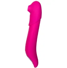 Вакуумно-волновой стимулятор с пульсацией для клитора и зоны G Jos Oscar розовый