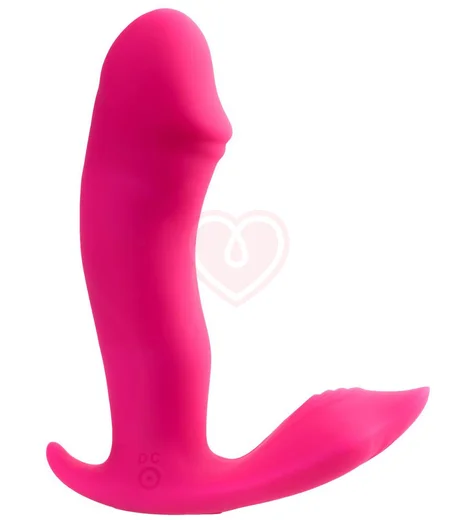 Вибратор для зоны G с нагревом и голосовым управлением Jos Tilly розовый фото 1