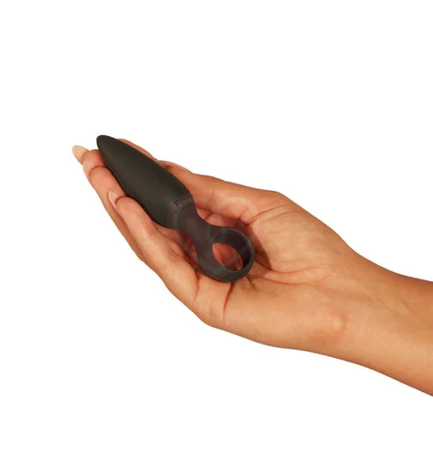 Анальная пробка '50 оттенков серого' Something Forbidden Silicone Butt Plug чёрная фото 4