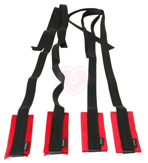 Набор из маски, оков и щекоталки Sportsheets Sexy Slave Kit фото 2