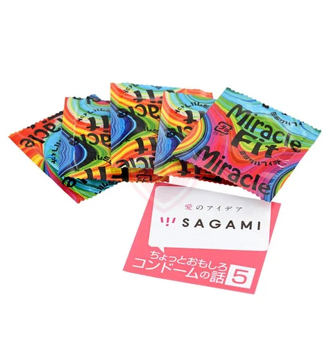 Анатомические презервативы Sagami Miracle Fit 5 шт фото 2