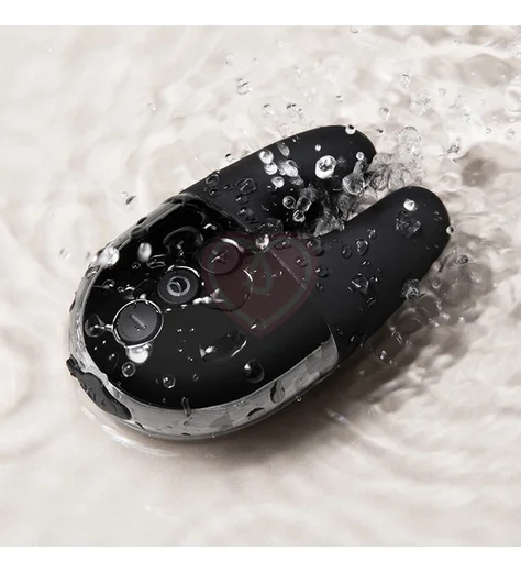 Мини-вибратор с двумя кончиками Le Wand Double Vibe чёрный хром фото 5