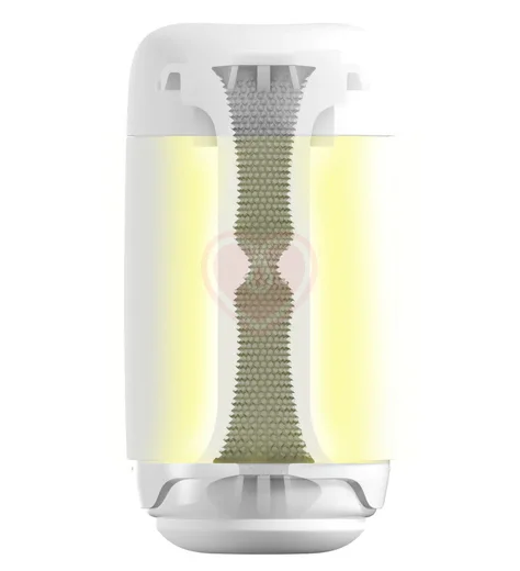 Мягкий мастурбатор Tenga Puffy Sugar White фото 3