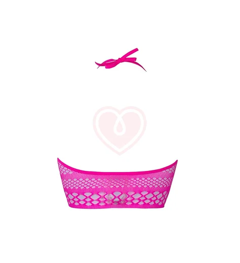 Укороченный топ с бретелькой Le Desir розовый фото 4