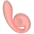 Раскручивающийся вибратор Svibe Gizi персиковый фото 3