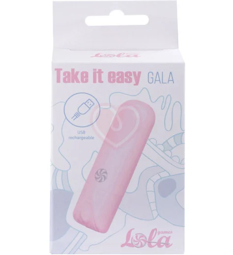 Вибропуля Take it Easy Gala розовая фото 5